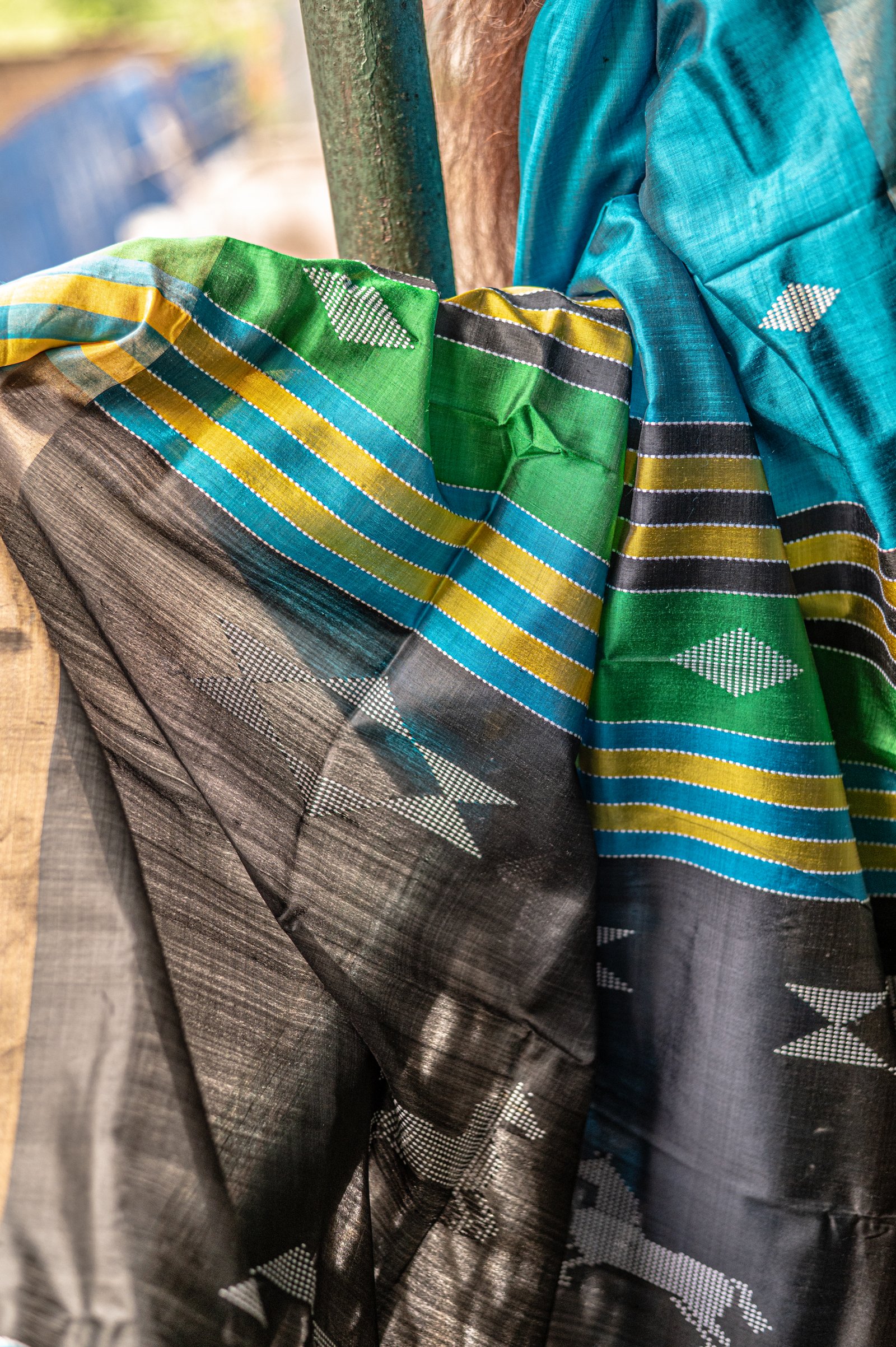 Tarunga - Premium Baluchari Katan Silk (Pure Handloom)