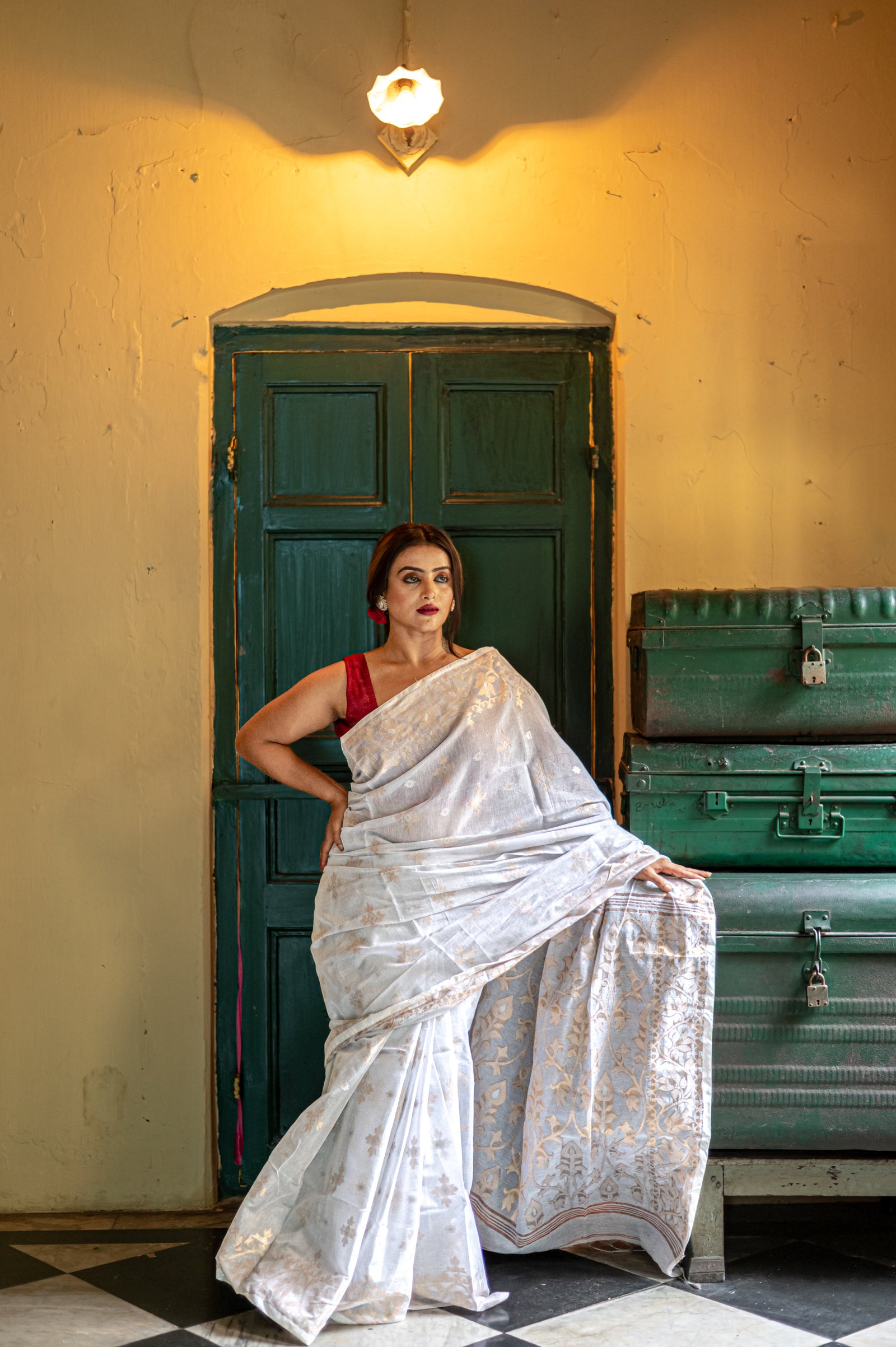 Premium Silk Cotton Tissue (Lightweight and Semi Sheer)