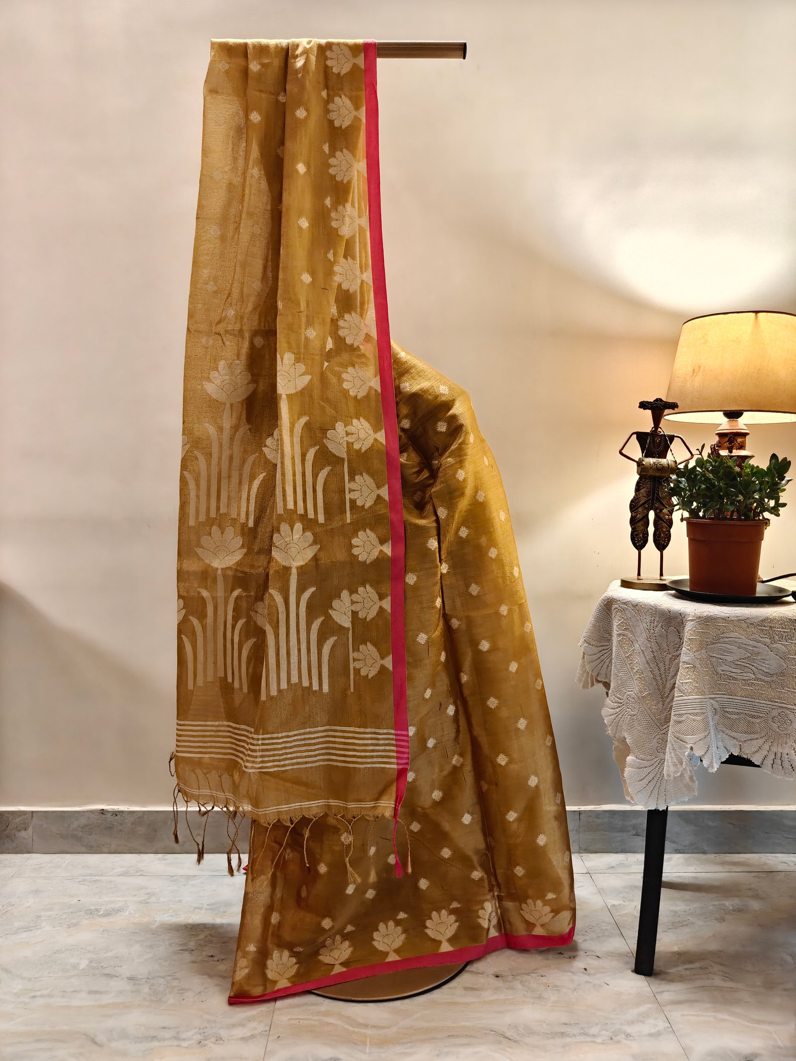 Premium Silk Cotton Tissue (Lightweight and Semi Sheer)