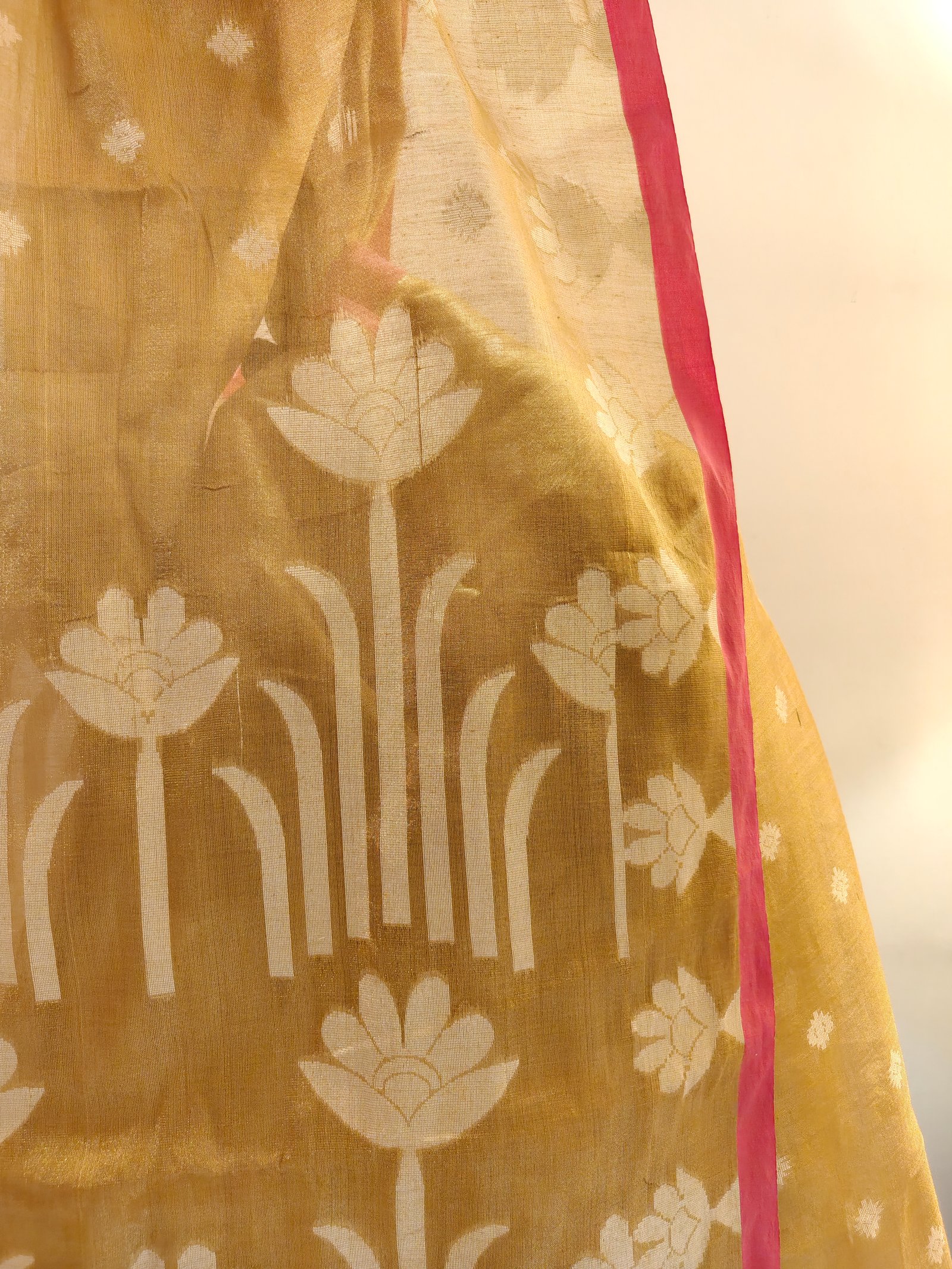 Premium Silk Cotton Tissue (Lightweight and Semi Sheer)