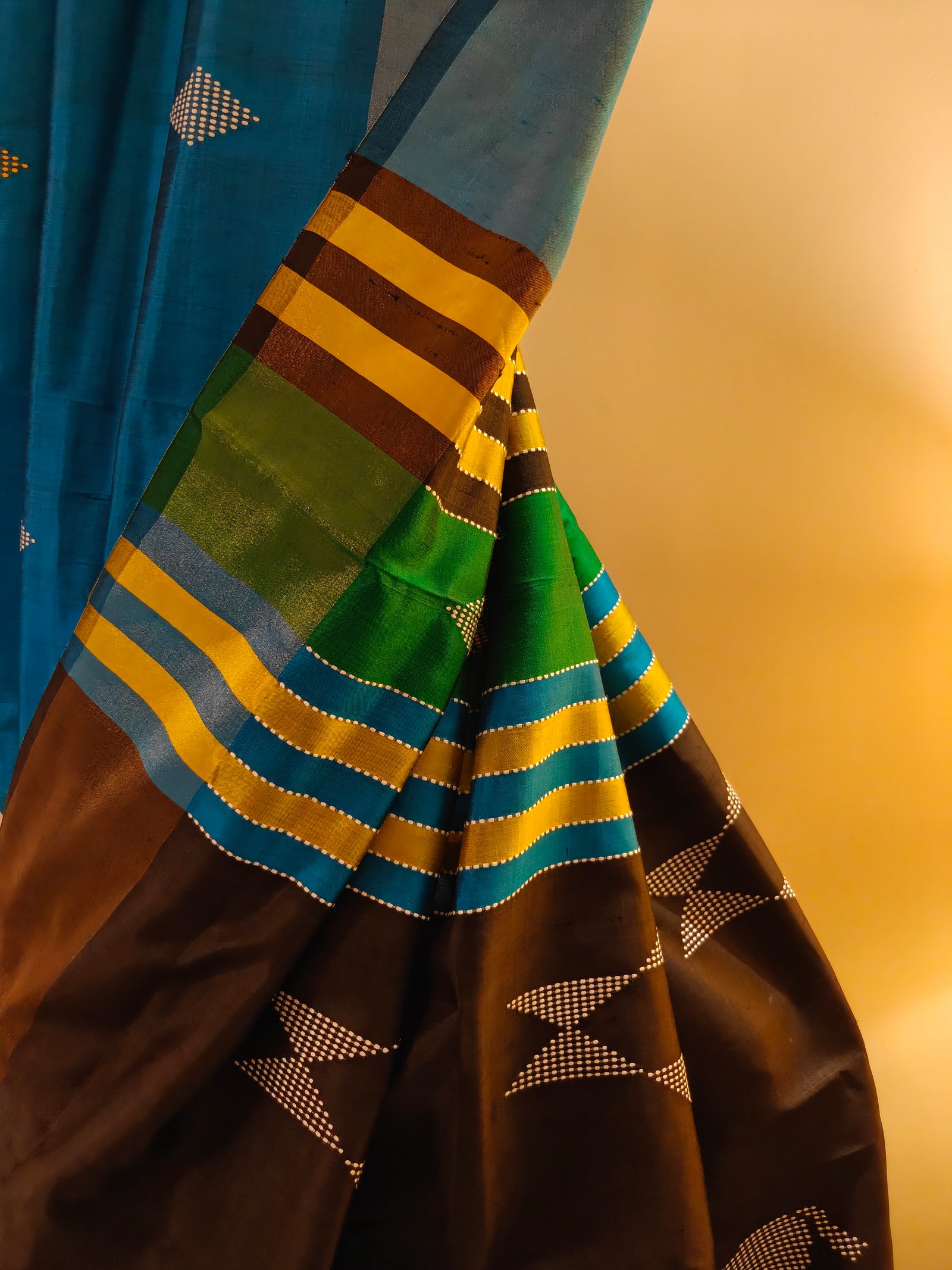 Tarunga - Premium Baluchari Katan Silk (Pure Handloom)