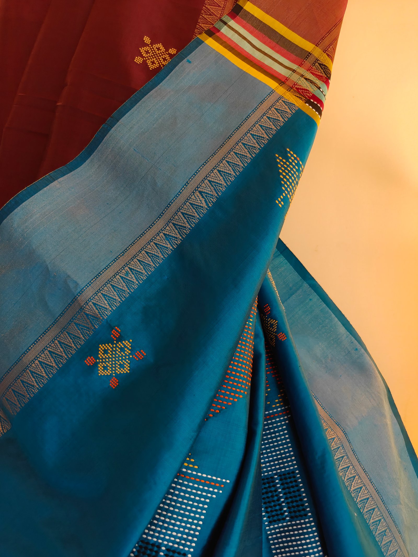 Suhavi - Premium Baluchari Katan Silk (Pure Handloom)