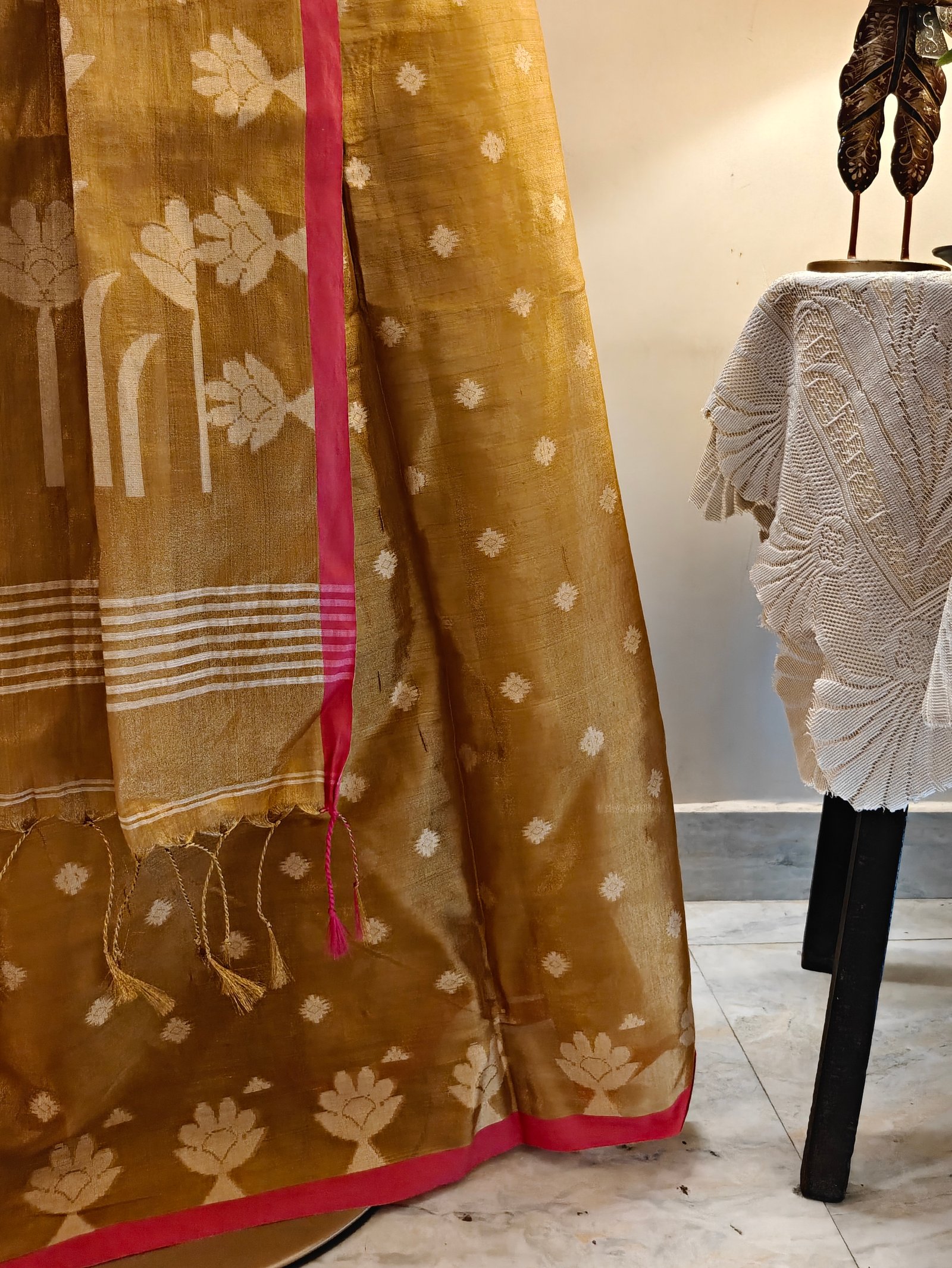 Premium Silk Cotton Tissue (Lightweight and Semi Sheer)